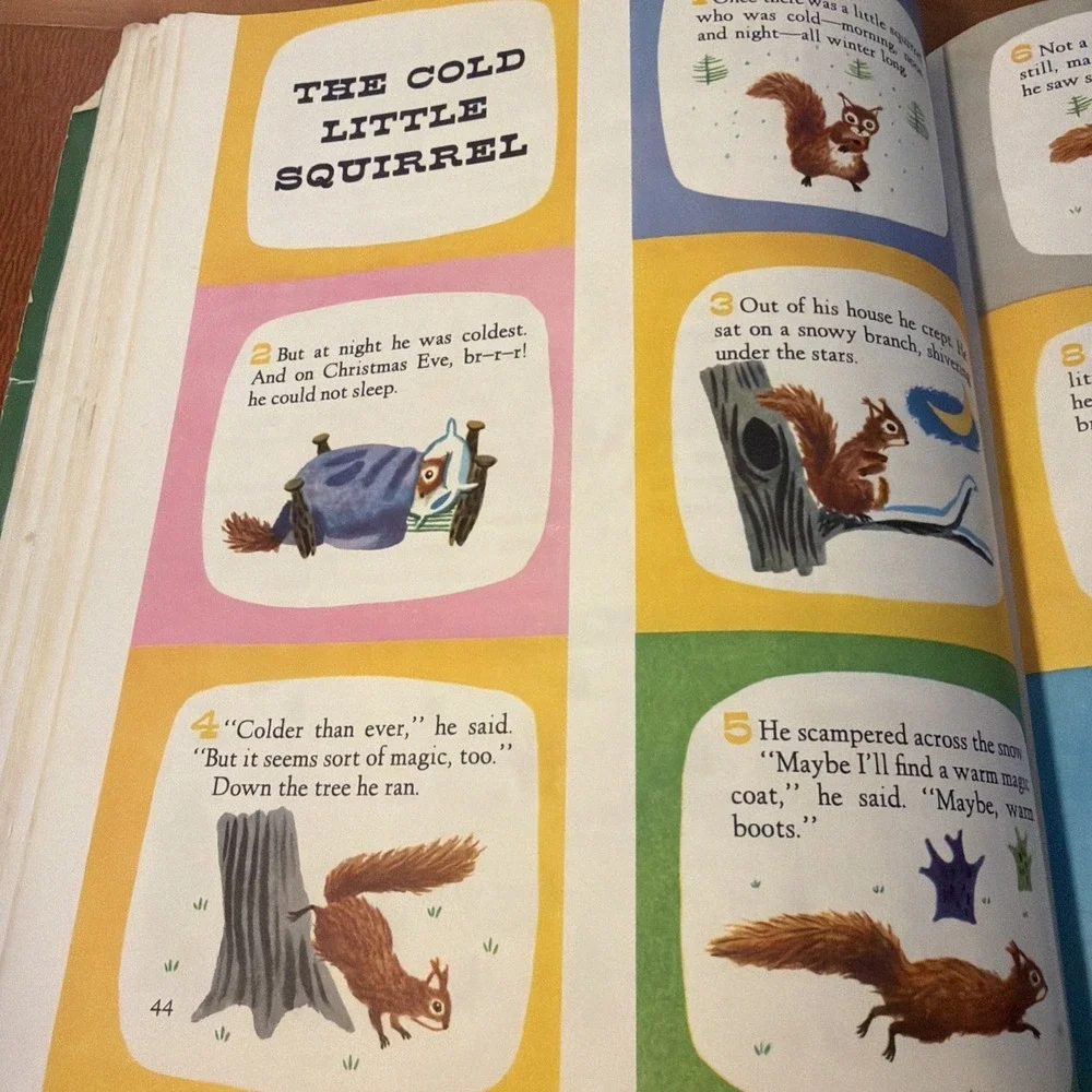 The Animals' Merry Christmas by Richard Scarry (1972, Paperback) Golden Book